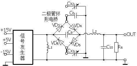 電容轉(zhuǎn)換電路原理圖