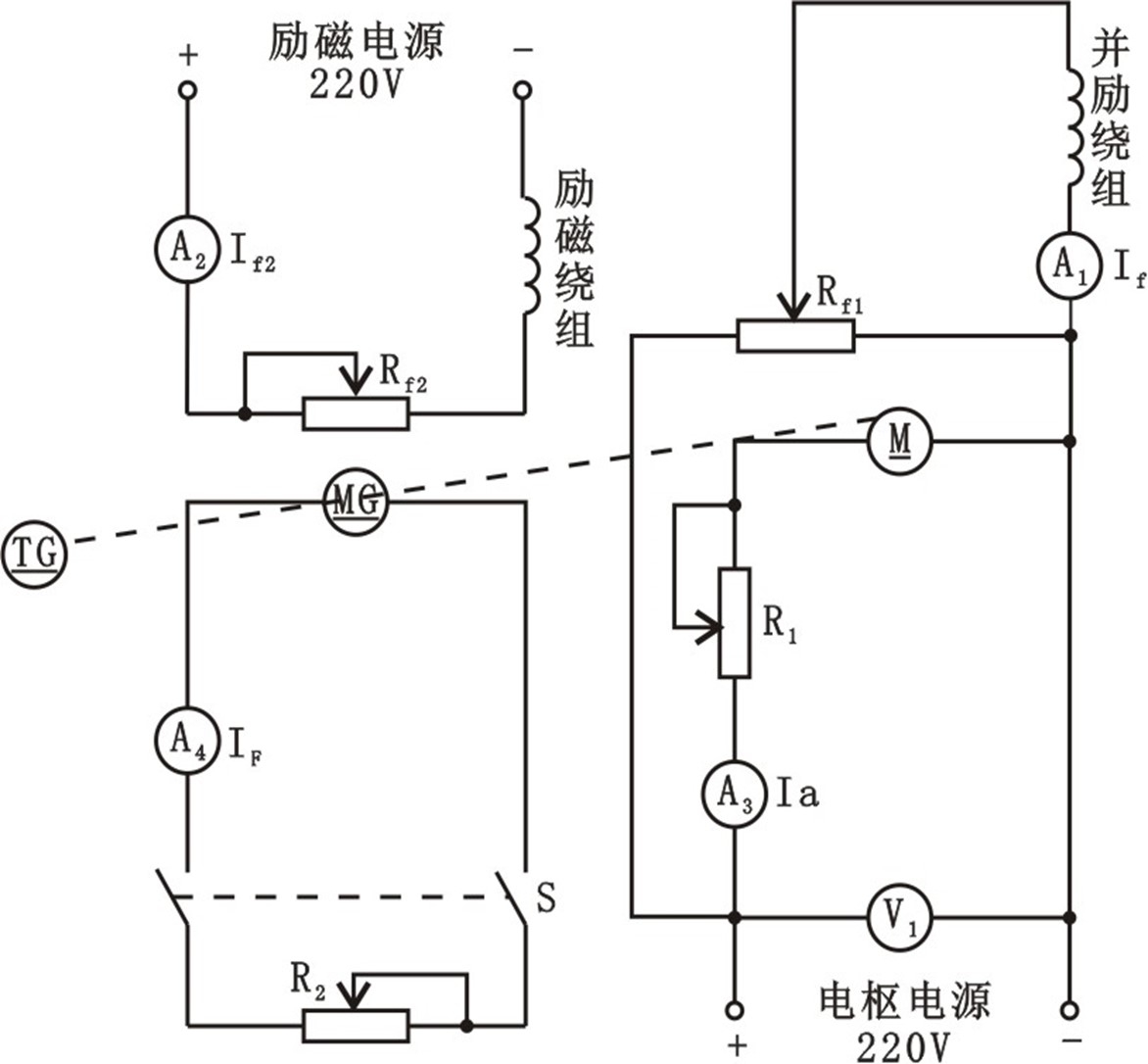 直流并勵電動機接線圖