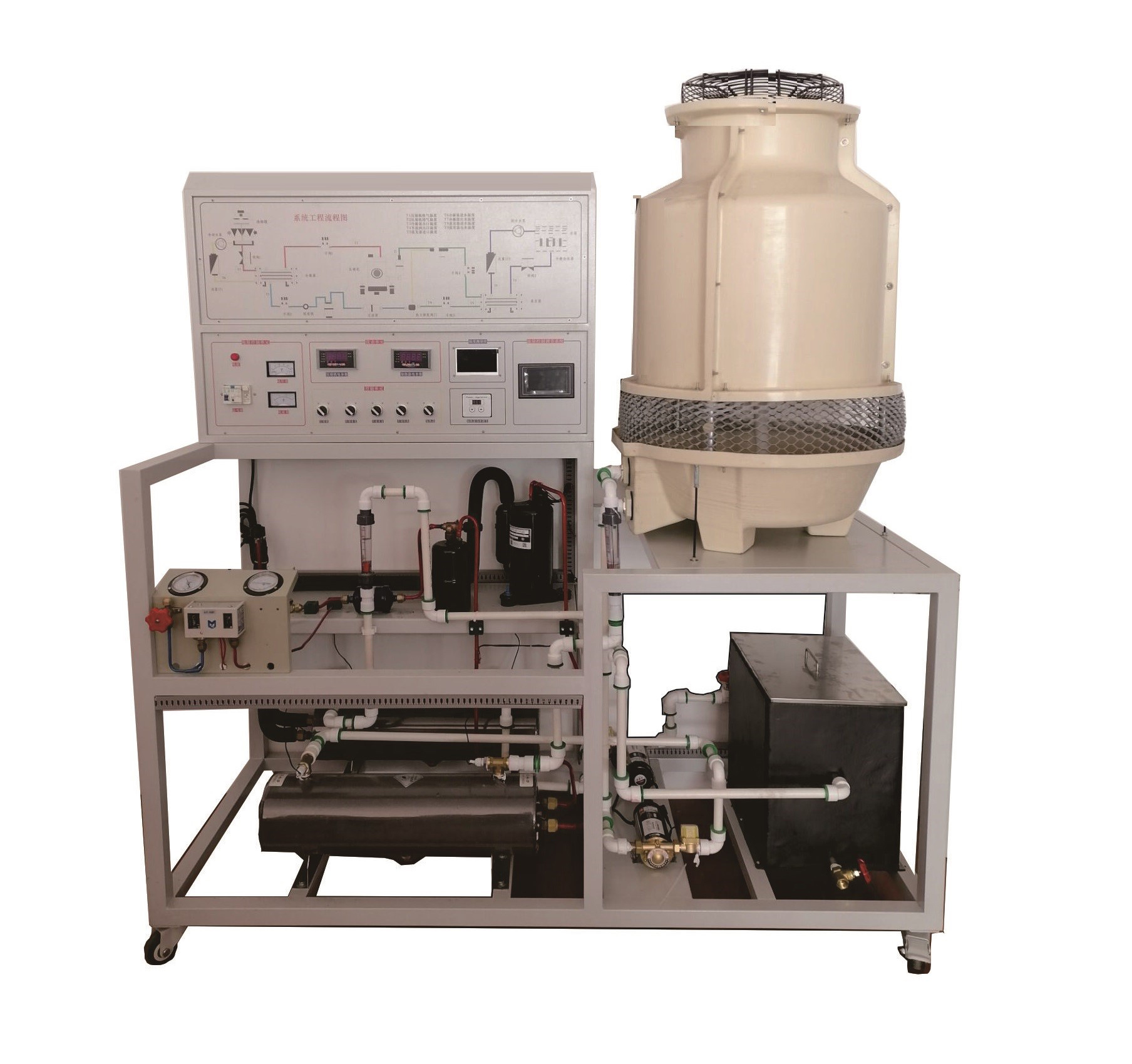 可變流量制冷壓縮機(jī)性能測試實訓(xùn)裝置