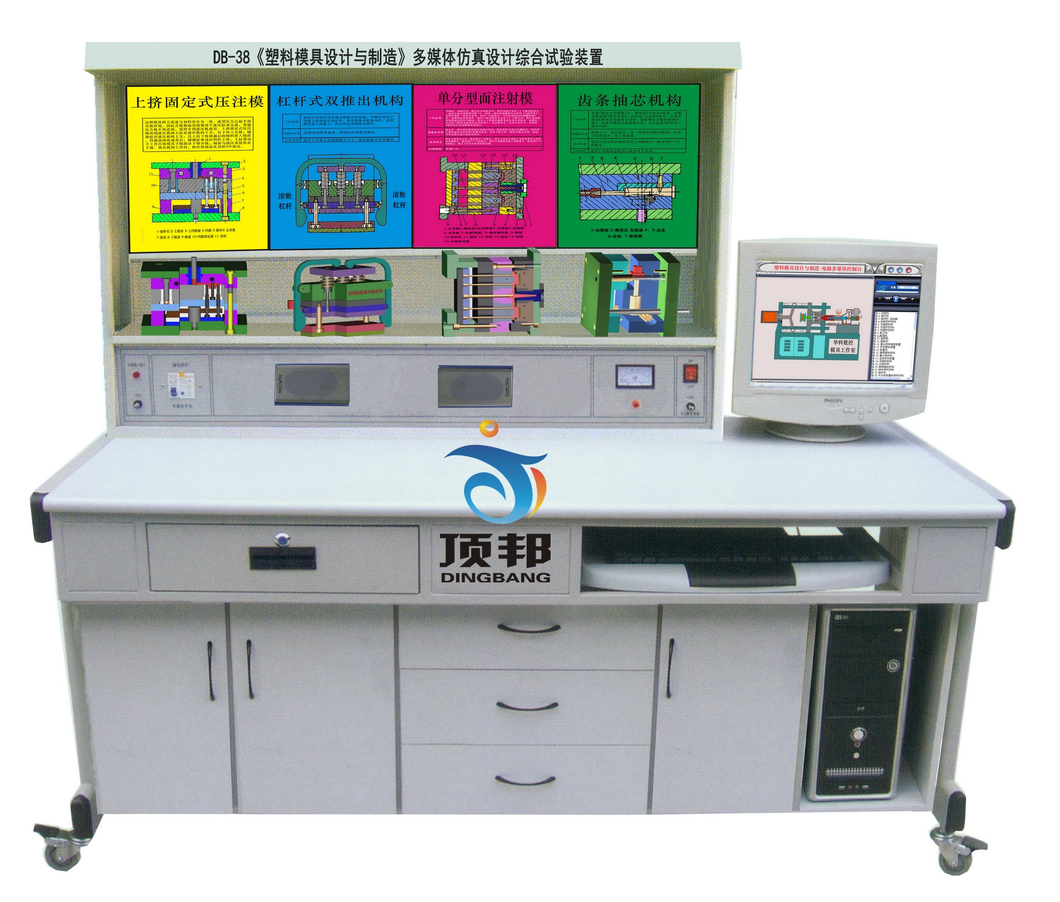 多媒體仿真設(shè)計綜合試驗裝置