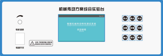 實(shí)驗(yàn)臺(tái)操作顯示面板