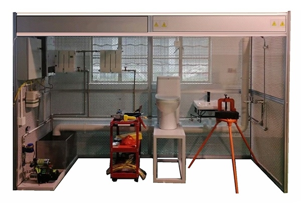 建筑水暖工安裝技能實訓裝置